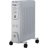 EMERIO Ölradiator HO-105589, 2000 W, 9 Lamellen - Grau