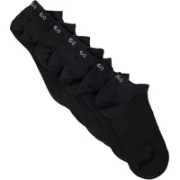Hugo Sneakersocken 6er Pack Schwarz 39-42