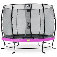 EXIT TOYS Elegant Trampolin 305 cm inkl. Economy Sicherheitsnetz lila