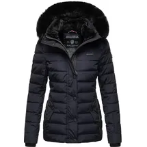 Navahoo Steppjacke "Milianaa", Damen, Gr. S (36), blau, Oberstoff: 100% Polyester. Futter: 100% Polyester. Wattierung: 100% Polyester. Ärmelfutter: 100% Polyester.