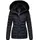 Navahoo Steppjacke "Milianaa", Damen, Gr. S (36), blau, Oberstoff: 100% Polyester. Futter: 100% Polyester. Wattierung: 100% Polyester. Ärmelfutter: 100% Polyester.