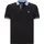 Jan Vanderstorm Poloshirt LAVRANS schwarz hellblau- 76/78