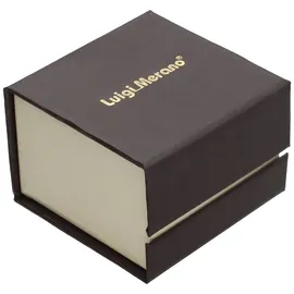 Luigi Merano Paar Ohrstecker LUIGI MERANO "in runder Form mit Zirkonia, Gold 375", weiß, Ohrringe, Damen, Gelbgold 375