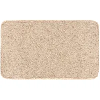 GRUND Badteppich Melange Beige 70 x 120 cm