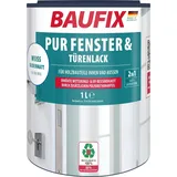 baufix PUR Fenster- & Türenlack Weiß seidenmatt 1 l