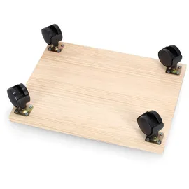 Zeller 13328 Rollbrett f. Allzweckkiste, Kiefer/Kunststoff