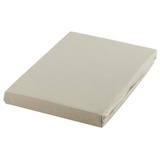 Novel Topper-Spannbetttuch, Creme, Textil, 180x200 cm, für Topper geeignet, Schlaftextilien, Bettwäsche, Bettlaken, Topper-Bezüge
