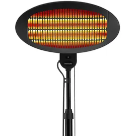 Tectake tectake® Infrarotheizstrahler Solaris Monolith 2000W höhenverstellbar - 213 cm