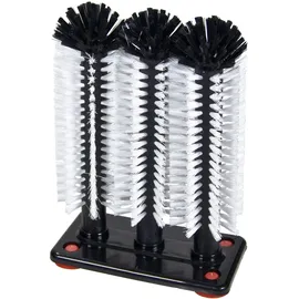 Fuchs Gastronomiebedarf Reinigungsbürste Gläserspülbürstengarnitur 2x18 cm + 1x25 cm