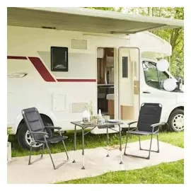 Siena Garden Campingstuhl Premium Anthrazit