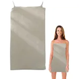 Fukamou Bademantel Badetuch, Tragbar Wearable Badetuch, Schwimmen Microfaser Weich Saugfähig Handtuch, Geeignet Für Schlanke Frauen. 75x140 cm