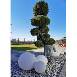 Trango 3er Set 202530WB 20/25/30cm Durchmesser *Snow* Kugelleuchte inkl. LED Leuchtmittel