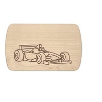Frühstücksbrett Formel 1 Auto Frühstücksbrettchen personalisiertes Holzbrett Frühstücksbrett mit Namensgravur