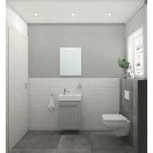 Geberit Waschtischunterschrank 44,8 x 60,4 x 25,2 cm Hellgrau