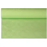 Papstar Papiertischtuch mit Damastprägung 8 m x 1,2 m pastellgrün