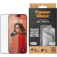 PANZER GLASS PanzerGlass Ultra-Wide Fit with EasyAligner für Apple iPhone 15 Pro