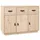 vidaXL Sideboard 100x40x75 cm Massivholz Kiefer