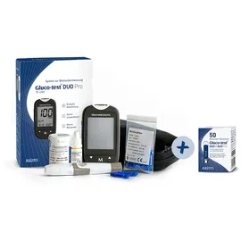 ARISTO Gluco Test DUO Pro Set Blutzuckermessgerät mg/dl