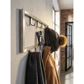 KADIMA DESIGN Wandgarderobe Kadima Design 50 x 20 x 4 cm Silber