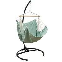 AMANKA XL Hängesessel mit Gestell Outdoor - 210cm Hängestuhl