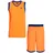 Peak Performance Street Basketballtrikot-Set 23002 orange/blau XL