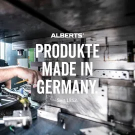 GAH Alberts Alberts Doppelstabmattenzaun 6-5-6, Matten 2,50 m, Höhe 163 m, Länge 10 m, anthrazit, Zaun als Komplettset, Pfosten mit Klemmlasche 60x40 mm | Dunkelgrau