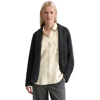 Marc O'Polo Cardigan aus Heavy-Weight-Organic-Cotton grau S (36)