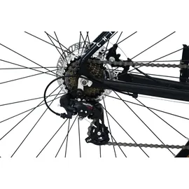 chilliz Gravelbike GL.01 schwarz-matt Rahmenhöhe 54 cm Damen Herren 14 Gänge mech. Scheibenbremse - schwarz,