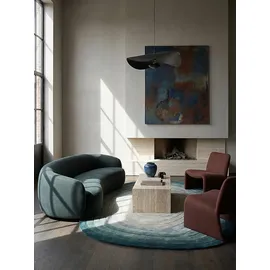 KADIMA DESIGN Kadima Wollteppich 160 x 230 cm Blau