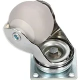 KOTARBAU® Möbelrollen Ø 40mm Alle Böden Geeignet Lenkrollen Gummirollen Robust Transportrollen Sofarollen Schieberollen Werkzeugrollen Schwerla...