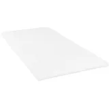 Livetastic Topper Visco, Weiß, Textil, Füllung: Viskoelastischer Kern, 90x200 cm, Oeko-Tex® Standard 100, Bezug abnehmbar/waschbar, wendbar, für verstellbare Lattenroste geeignet, atmungsaktiv, schadstoffgeprüft, alternative Größen erhältlich, rundum abnehmbar, Schlafzimmer, Matratzen Shop, Matratzenzubehör, Topper