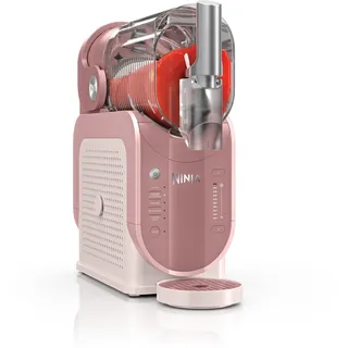 Ninja SLUSHi Maschine für Slush, Eis-Cocktails, Frappé, Milchshakes & gefrorenen Saft, ohne Eis oder Vorbereitungsaufwand, WhisperChill-Technology, fasst 1,9 L, Rosa, FS301EUPK
