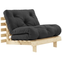 Karup Design Roots Sofa, Stoff, grau 200 x 90 cm,
