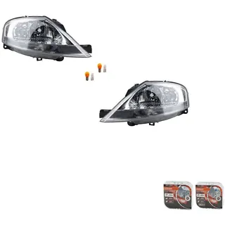 Johns, Scheinwerfer + Osram Night Breaker Laser passend für Citroen C3 02/02- Set L R 00006204Z6 0000620885 6204Z6 620885 00006205Z6 0000620685 62...