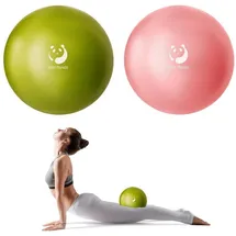 luxuskollektion Gymnastikball Olivgrün/Rosa 25 cm