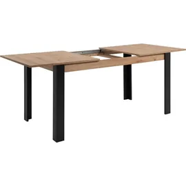CaliCosy Tolosa 150 x 75 x 80 cm Eiche braun/schwarz