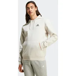 Kapuzensweatshirt ADIDAS SPORTSWEAR "ESSENTIALS FLEECE HOODIE", Herren, Gr. XL, silber (aluminium), Obermaterial: 70% Baumwolle, 30% Polyester, sportlich, Basic hüftlang, Sweatshirts, weiches Fleecematerial