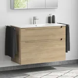 evineo ineo5 Unterschrank B: 101 cm, 2 Auszüge, mit Griffmulde, für Duravit ME by Starck Waschtisch,, BE0367OA,