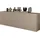 Home Affaire Sideboard Rio 241 x 84 x 42 cm Cashmere / Beige
