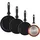 Wellhome Well Home Pfannen-Set 4-tlg. 16 cm + 20 cm + 24 cm + 28 cm