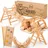 goodevas Kletterdreieck 5-in-1 Montessori Beige