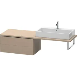Duravit Unterschrank L-Cube 82x54,7cm, lei, f Konsole, 2 Schubkästen
