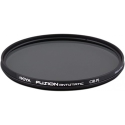 Hoya Fusion Antistatic CIR-PL Filter (55 mm, Polarisationsfilter), Objektivfilter, Schwarz