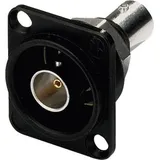 Neutrik BNC Einbaubuchse 75 Ohm schwarz