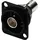Neutrik BNC Einbaubuchse 75 Ohm schwarz