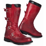 STYLMARTIN Continental Stiefel Motorradstiefel Rot 45