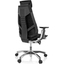 HJH Office Genidia Pro Stoff Schwarz