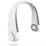 Klingenloser Nackenventilator, 360°-luftstrom, Usb-aufladbar, 3 Geschwindigkeitsstufen (tragbar)