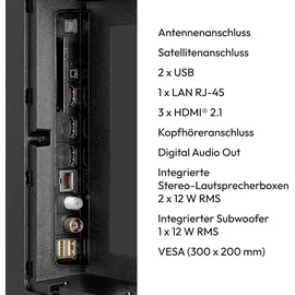 Medion MD865901 65" 3840 x 2160 Pixel OLED 4K Fernseher
