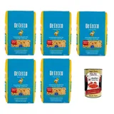 De Cecco Gnocchetti Sardi N.83, 100% Italienisch Pasta Nudeln 5x 500g+Polpa 400g